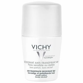 Vichy Deodorant Anti-Transpirant 48h Peau Sensible Ou Epilée