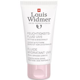 Louis Widmer Hydraterende Fluide SPF6 zonder Parfum