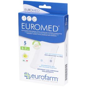 Euroderm Plus 5cm x 7cm Pans d'Ile Sterile