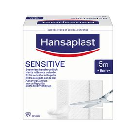 Hansaplast Sensitive Extra Skin-Friendly 5m x 6cm