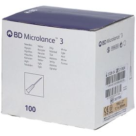 BD Microlance 3 Aiguille19g 1.1mm x 50mm Crème