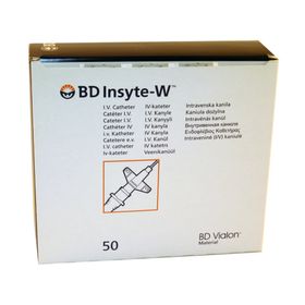 BD Insyte-W Katheter IV 16g 1.7mm x 45mm Grijs