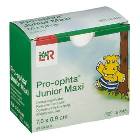 Pro-Ophta Junior Maxi Oogpleister 7x5,9 cm