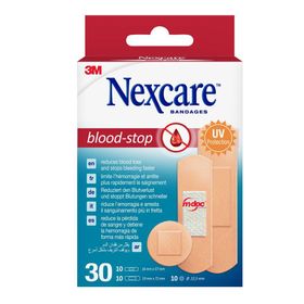 Nexcare Pleisters Blood Stop Strips 3 Maten Assortiment N1730AS