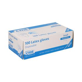 CMT Handschoenen Latex Wit PF Small