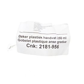 Pontos Gobelet plastique avec anse 250 ml