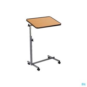 Homecare Table De Lit Classique Plateau Brun