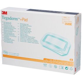 3M Tegaderm + Pad Transparant Filmverband Met Absorberend Kompres 9cmx15cm