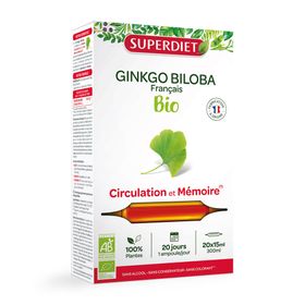 Superdiet Ginkgo Biloba Bio