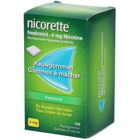 Nicorette® Freshmint Kauwgom 4mg