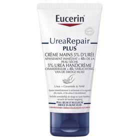Eucerin UreaRepair PLUS Crème Mains 5% d'Urée Peau Sèche et Rugueuse