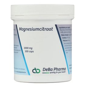 Deba Pharma Citrate de Magnésium 1000 mg