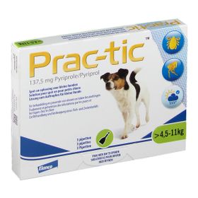 Prac-tic Spot-On Solution Petits Chiens