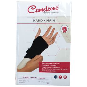 Cameleone Hand Open Duim Zwart M