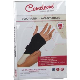 Cameleone Voorarm Open Duim Zwart S