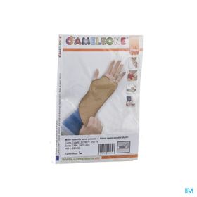 Cameleone Hand Open Zonder Duim Beige Large