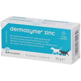 Dermazyme Zink Hond en Kat