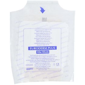 Euroderm Plus 10x10cm Pansement Stérile
