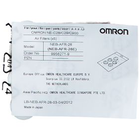 Omron Luchtfilter voor Aerosol Omron C28/C29
