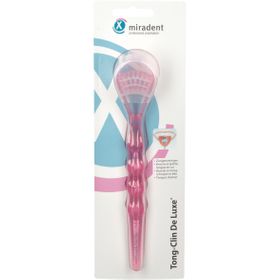 Miradent Tongschraper Deluxe Roze