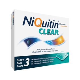 NiQuitin® Clear 7 mg/24 h