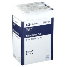 Telfa Ouchless Non Adhesief Steriel Pads 7,5cmx7,5cm