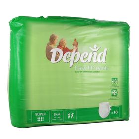 Depend Pants Super Easy-Fit S/M 1770