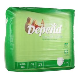 Depend Pants Super Easy-Fit L/Xl 1771
