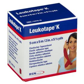 Leukotape K Rouge 5cm x 5m 7297816