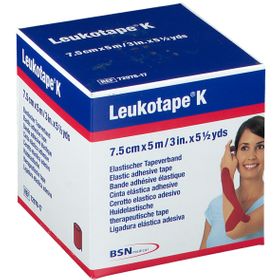 Leukotape K Rouge 7,5cm x 5m 7297817