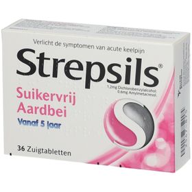 Strepsils Fraise Sans Sucre