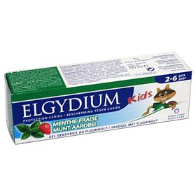 Elgydium Kids Tandpasta Munt-Aardbei 2-6 Jaar