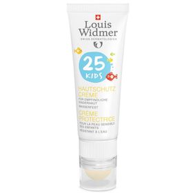 Louis Widmer Kids Skin Protection Cream SPF25 met Lippenverzorging SPF50 Zonder Parfum