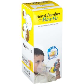 Aerochamber Plus Anti-Statique + Flow-Vu-Masque Enfant