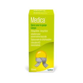 Medica Spray pour la Gorge Lemon Mal de Gorge