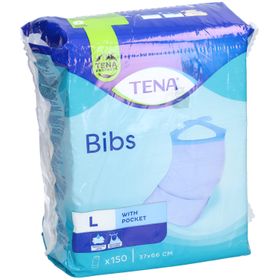 TENA BIB Large Bavoirs Jetable 37x66 cm