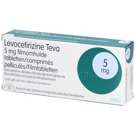 Levocetirizine Teva 5 mg