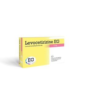 Levocetirizine EG 5 mg | Allergie & Urticaire