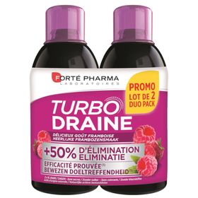 Forté Pharma Turbodraine Framboos Duopack