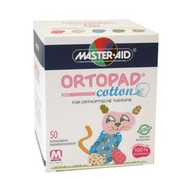 Ortopad Cotton Medium Girls Pansements Oculaires