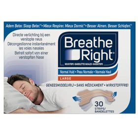 Breathe Right Tanned Neusstrips Large
