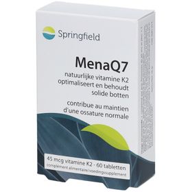 Springfield Menaq7 45mcg Vit K2