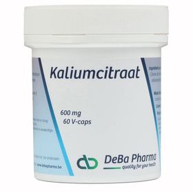 Deba Pharma Kaliumcitraat 600mg