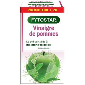 Fytostar Vinaigre de Pomme 1200 + 200 Comprimés GRATUITS