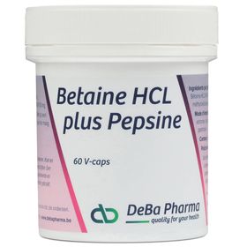 DeBa Pharma Betaine Hcl + Pepsine V-Caps