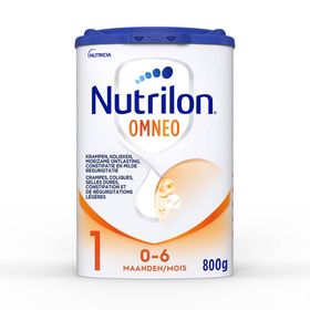 Nutrilon Omneo 1 crampes, coliques, selles dures, constipation Bébé 0-6 mois lait en poudre 800g