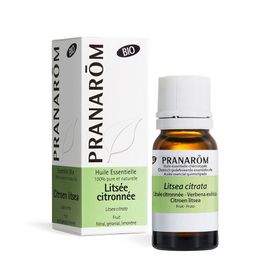 Pranarôm Huile Essentielle Litsée Citronnée Bio