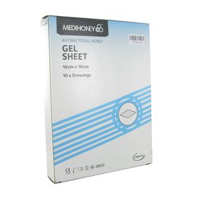 Medihoney Gel Sheet Dressing 10cm x 10cm