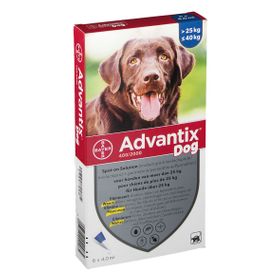 Advantix 400/2000 Spot-On Oplossing Hond 25-40kg