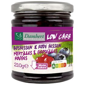 Damhert Dieetconfituur Rode Bes/Bosbes Low Carb